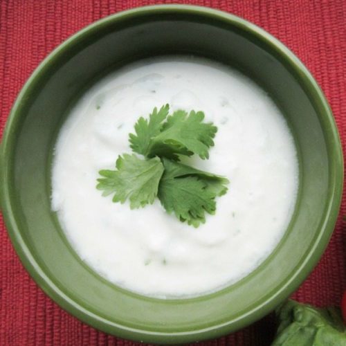 CilantroLime Yogurt Sauce East Texas Food Bank