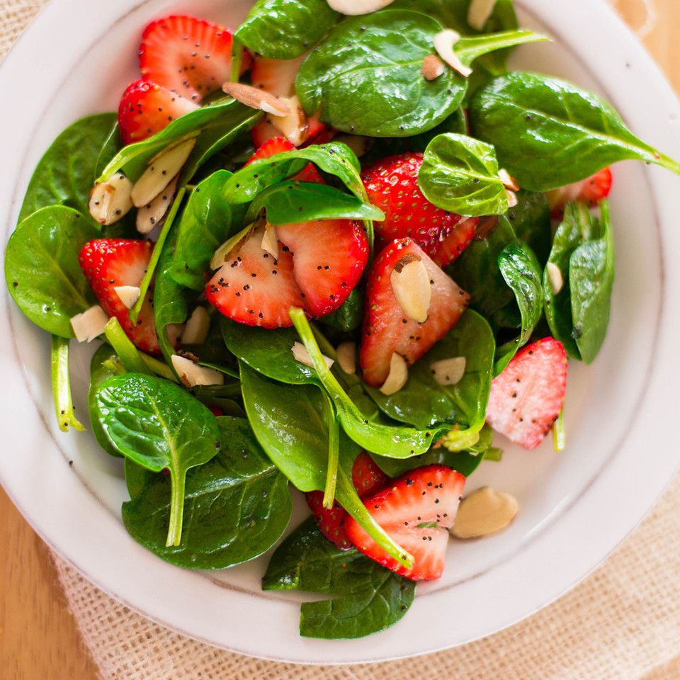 Spinach and Strawberry Salad East Texas Food Bank