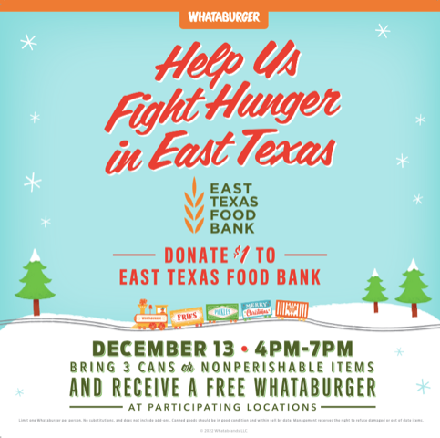 Whataburger Food Drive