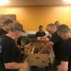 Day of Service volunteers
