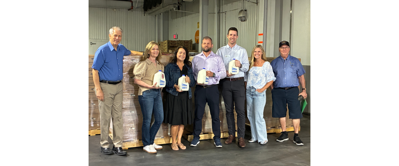 he Church of Jesus Christ of Latter-day Saints is supporting local hunger relief efforts by delivering 4,320 gallons of 2% milk to East Texas Food Bank and Catholic Charities on Wednesday August 13.