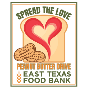 Spread the Love Peanut Butter Drive Logo